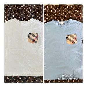 Burberry T-shirt’s , size 10Y